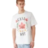 Casa Way Orchid Logo T-shirt med korte ærmer