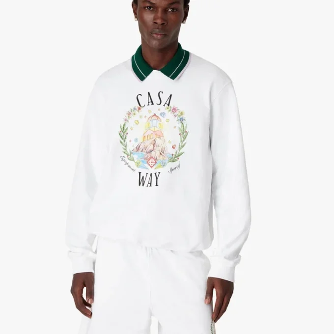 Casa Way sweatshirt med rund hals Casa Way sweatshirt med rund hals