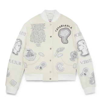 Chenille-patchwork-bomberjakke