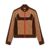Chenille-trackjakke med paneler Chenille-trackjakke med paneler