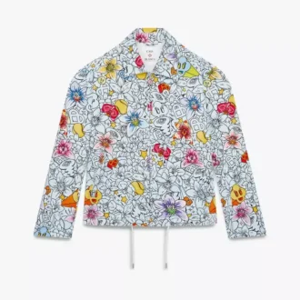 Collage D’icones Graphiques Repeat Zip-Up-jakke