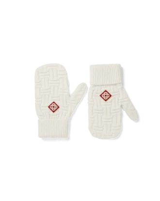 Column Knit Mittens