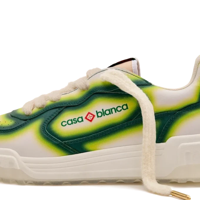 Court Green Fade-sneaker til kvinder