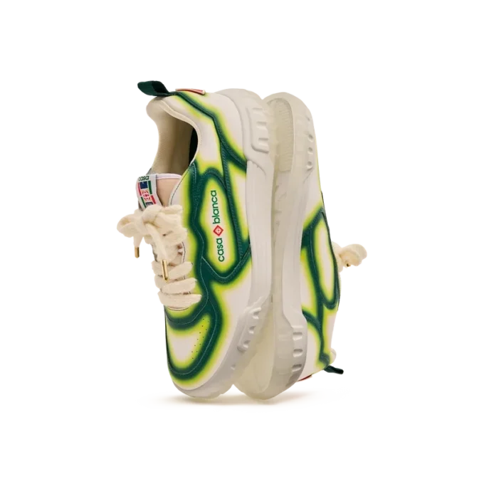 Court Green Fade-sneaker til kvinder