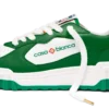 Court grøn og hvid herresneaker