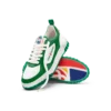 Court grøn og hvid sneakers til kvinder