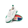 Court hvid og grøn sneakers til kvinder