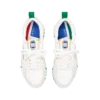 Court hvid og grøn sneakers til kvinder