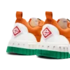 Court orange og hvid sneakers til kvinder