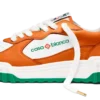 Court orange og hvid sneakers til kvinder