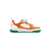 Court orange og hvid sneakers til kvinder