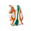 Court orange og hvid sneakers til kvinder