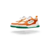 Court orange og hvid sneakers til kvinder