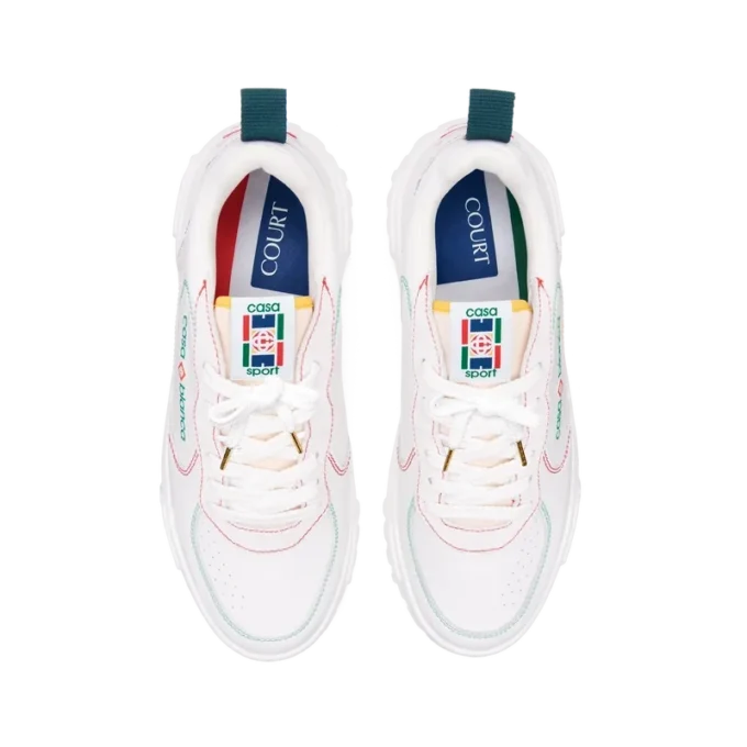 Court White & Multicolour sneakers til mænd Court White & Multicolour sneakers til mænd