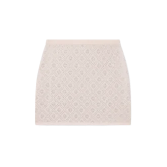 Crystal Monogram strikket minidress