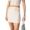 Crystal Monogram strikket minidress