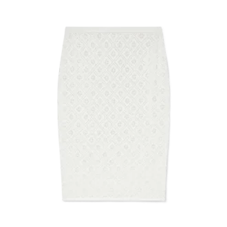 Crystal Monogram strikket nederdel