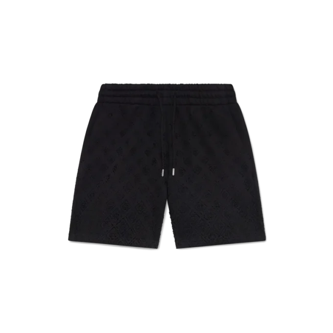 Crystal Monogram Sweatshorts Crystal Monogram Sweatshorts