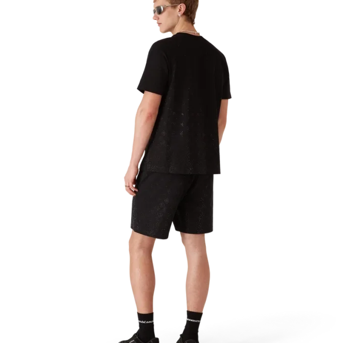 Crystal Monogram Sweatshorts Crystal Monogram Sweatshorts