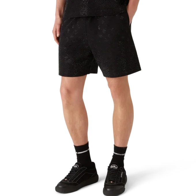 Crystal Monogram Sweatshorts Crystal Monogram Sweatshorts
