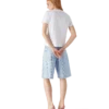 Crystal Warped Logo T-shirt med kort ærme i shorts
