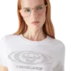 Crystal Warped Logo T-shirt med kort ærme i shorts