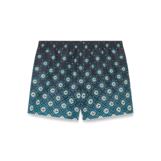 Degrade Black Monogram-Shorts