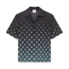 Degrade sort monogram-badetøj med korte Shorts