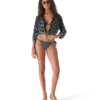 Degrade sort monogram-bikinibund Degrade sort monogram-bikinibund