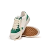 Del Mar hvid og grøn sneakers til kvinder