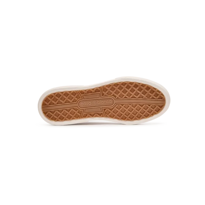 Del Mar hvid og grøn sneakers til kvinder