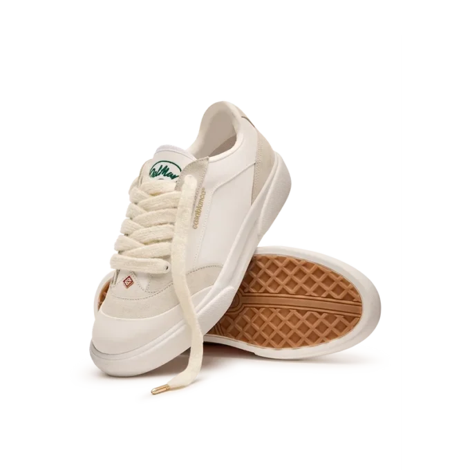 Del Mar hvid herresneaker