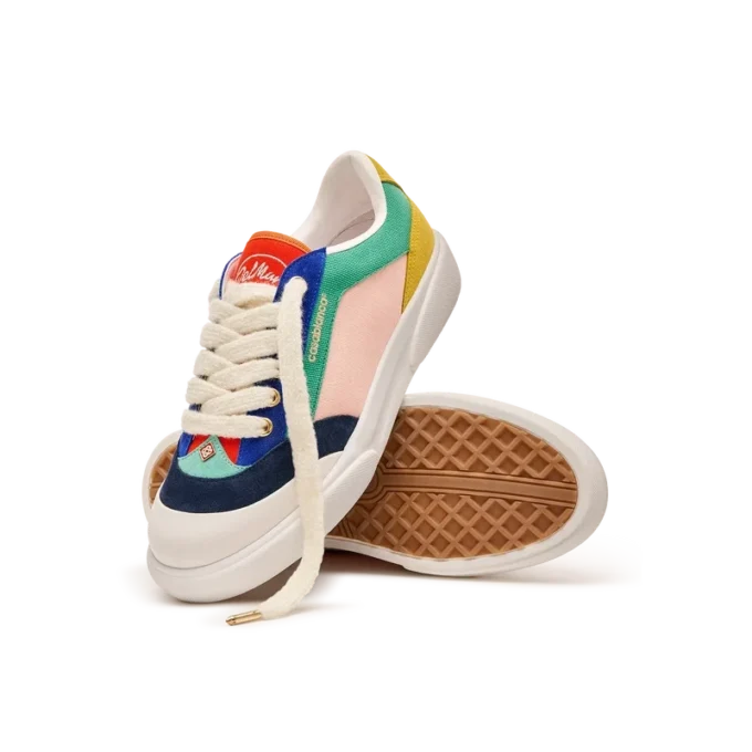 Del Mar flerfarvet sneaker til mænd