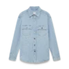 Denim-monogramskjorte