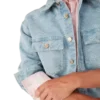 Denim-monogramskjorte