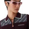 Diagonal Tennis Merino langærmet poloshirt