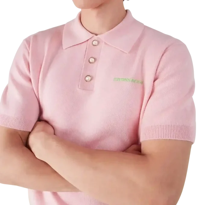 Double Face kortærmet poloshirt