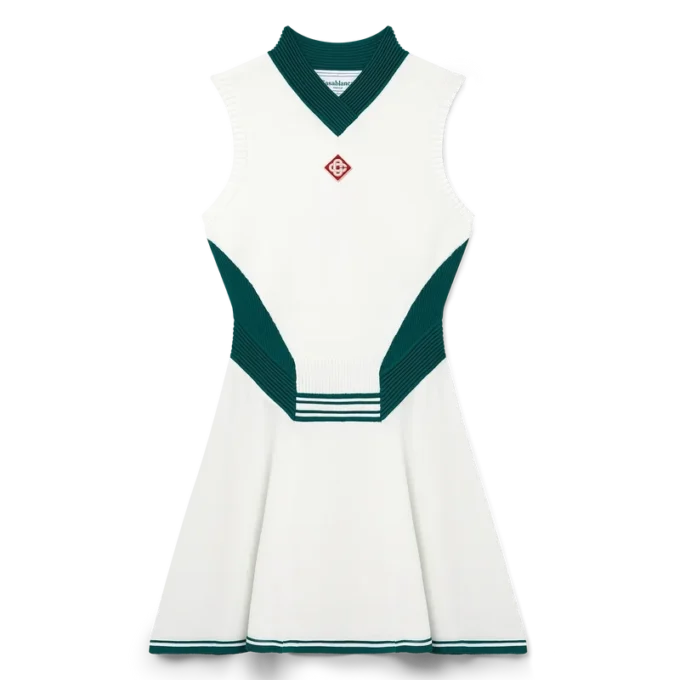 Draperet tenniskjole