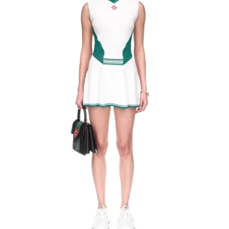 Draperet tenniskjole