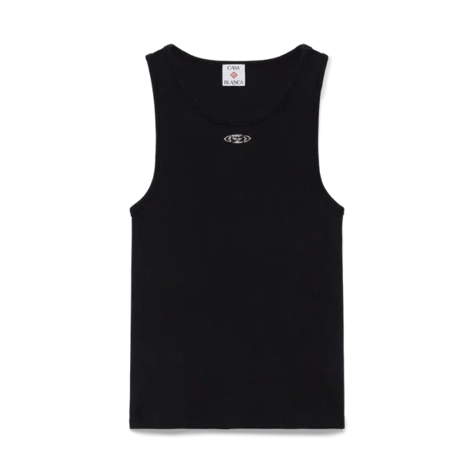 Faded Ribbed Tank Top Faded Ribbed Tank Top