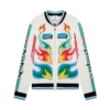 Flame Laurel bomuldsstrikket Casa Club-jakke