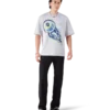 Flaming Tennis Ball Oversized kortærmet T-shirt