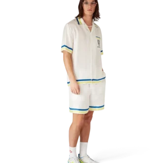 Flaming Tennis Club Icon silke-Shorts
