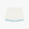 Floral Cc Smile Monogram Jacquard-silk Shorts Floral Cc Smile Monogram Jacquard-silk Shorts
