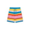 Fluffy Stripe Oversized Shorts Fluffy Stripe Oversized Shorts