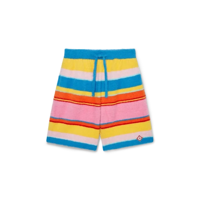 Fluffy Stripe Oversized Shorts Fluffy Stripe Oversized Shorts