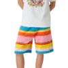 Fluffy Stripe Oversized Shorts Fluffy Stripe Oversized Shorts