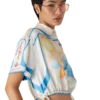 Fuji Dream kortærmet, kort silke-Shorts-skjorte