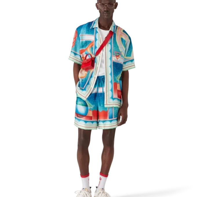 Galaxy Court silke-Shorts Galaxy Court silke-Shorts