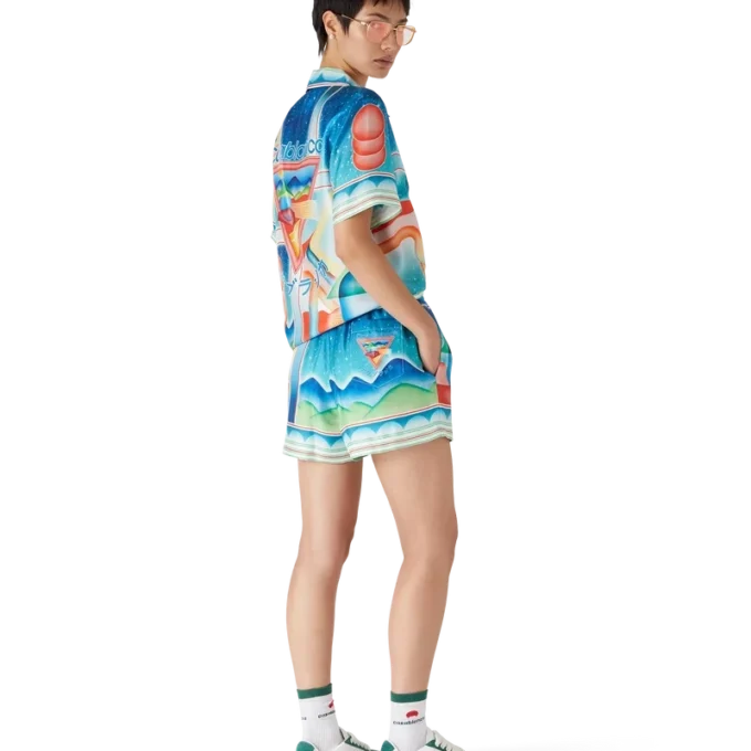 Galaxy Court silke-Shorts Galaxy Court silke-Shorts